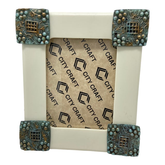 Vintage City Craft Picture Frame For Sale