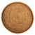Boho Chic Artifacts Rattan Round Serving / Ottoman Tray in Honey Brown - 22" For Sale - Image 3 of 7