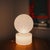 Mid-Century Modern 1950s Sculptural Striped Murano Glass Lamp by Vistosi For Sale - Image 3 of 7