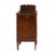 Antique Art Nouveau Italian Solid Walnut Nightstand For Sale