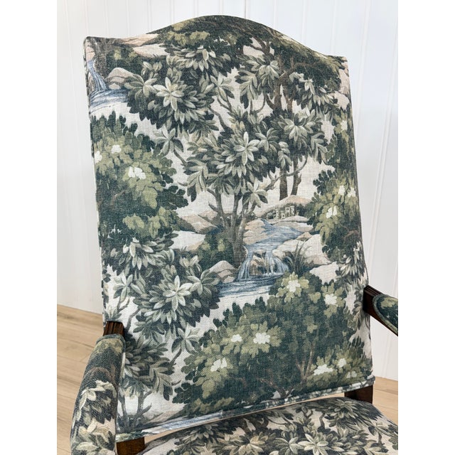 Newly Upholstered French Chair For Sale - Image 10 of 12