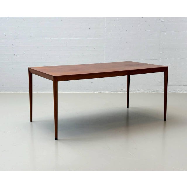 Danish Teak Dining Table by Erik Riisager Hansen for Haslev Møbelsnedkeri, 1960s For Sale - Image 16 of 16