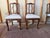 Antique French provincial style Carved Oak Dining Chairs For Sale - Image 14 of 17