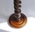 Wood Vintage Wooden Barley Twist Pedestal Plant Stand, 1950s For Sale - Image 7 of 11