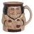 Toby Mug Shorter and Son Old Staffs Staffordshire England Coffee Cup For Sale