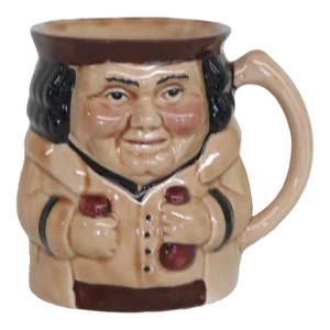 Toby Mug Shorter and Son Old Staffs Staffordshire England Coffee Cup