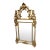 Antique 19th C Regence French Giltwood Mirror With Shell Motif - 1 of 2 For Sale