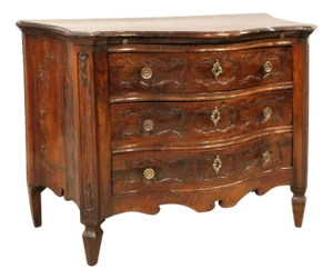18th Century Italian Louis XVI Chest of Drawers in Walnut