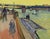 Artist: Vincent Van Gogh Country: France Title: le pont de trinquetaille Medium: Giclee Marks: Numbered limited edition,...