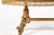 Vintage Hollywood Regency Oval Onyx Coffee Table with Gilt Brass Base, France, 1960s For Sale - Image 14 of 16