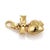 Louis Vuitton Louis Vuitton Heart & Bow Locket 18k Yellow Gold Charm Pendant For Sale - Image 4 of 6
