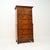 Walnut Chest on Chest of Drawers, 1950s For Sale - Image 11 of 11