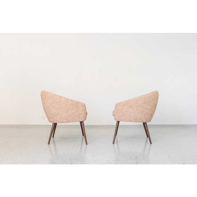 1970s Vintage Shell Armchairs from LFM, Poland, 1970s, Set of 2 For Sale - Image 5 of 14