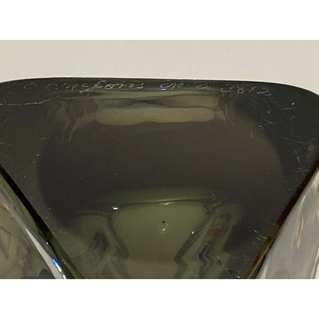 1959 Orrefors Sommerso Dusk Series Vase, Signed Nils Landberg For Sale - Image 11 of 12