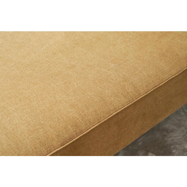 Art Deco Daybed in Stonewashed Linen, 1930s For Sale - Image 10 of 14