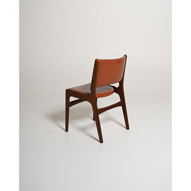 1960s Vintage Danish Model 89 Chairs by Erik Buch for Anderstrup Møbelfabrik, 1960s, Set of 6 For Sale - Image 5 of 13