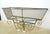 French French 1940s Green & Gold Wrought Iron Console Base For Sale - Image 3 of 9