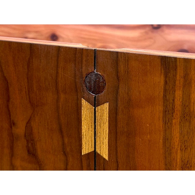 Vintage Lane Acclaim Walnut Cedar Blanket Chest For Sale - Image 15 of 18