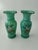 Glass Victorian Art Nouveau Bristol Mouth-Blown Vases, 1950s, Set of 2 For Sale - Image 7 of 7