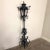 Pair 19th Century French Wrought Iron Garden Lanterns are a testament to the extraordinary talents of a master blacksmith!...