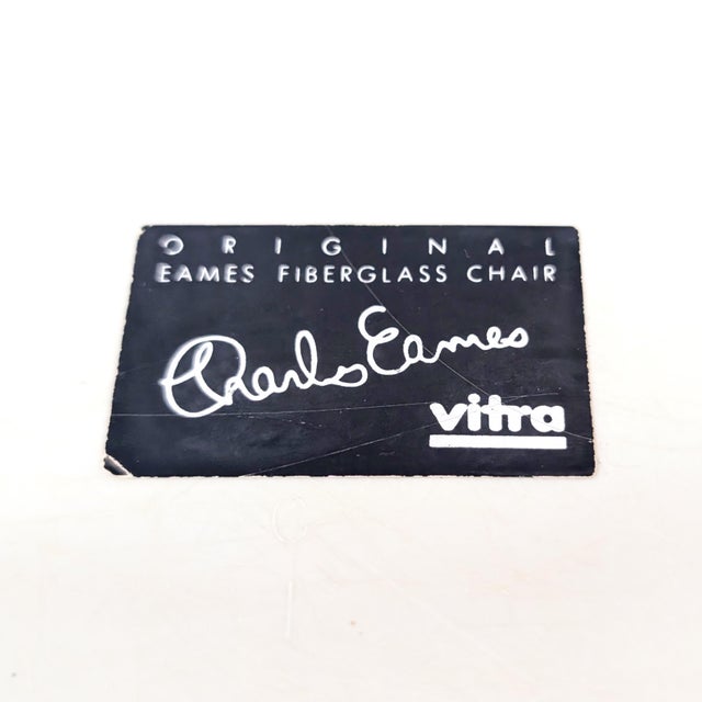 Fiberglass La Fonda Chair by Charles Eames for Vitra For Sale - Image 10 of 11