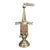 Vintage Israeli 925 Sterling Silver Havdalah Besamim Spice Tower & Bells 141 G For Sale