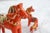 Swedish Wooden Dala Horse Toys, 1960s, Set of 4 For Sale - Image 9 of 10