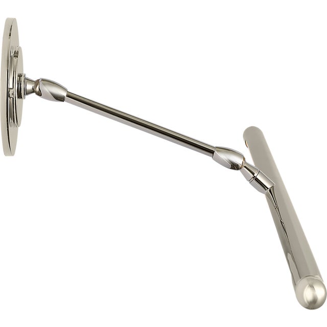 Traditional Amber Lewis for Visual Comfort Signature Emery 24" Picture Light in Polished Nickel For Sale - Image 3 of 7