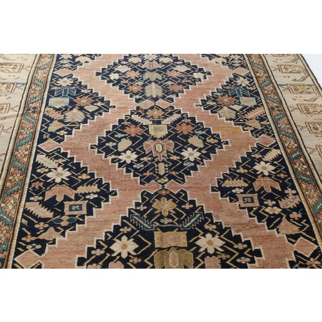 This rare 19th-century Karabagh rug exemplifies the refined artistry and technical precision for which antique Caucasian...