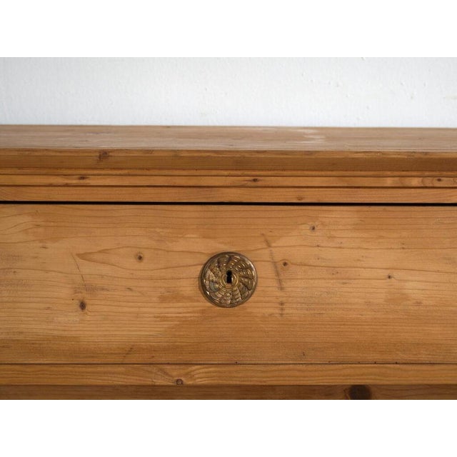 Antique Pine Chest of Drawers by Amaru For Sale - Image 8 of 11