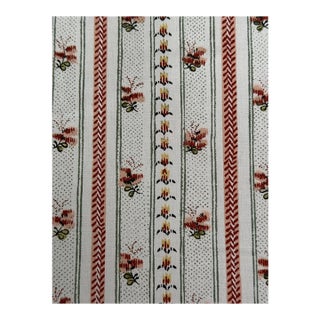 Pierre Frey Braquenié Cotton Fabrics Montbazon 4 7/8 Yards For Sale