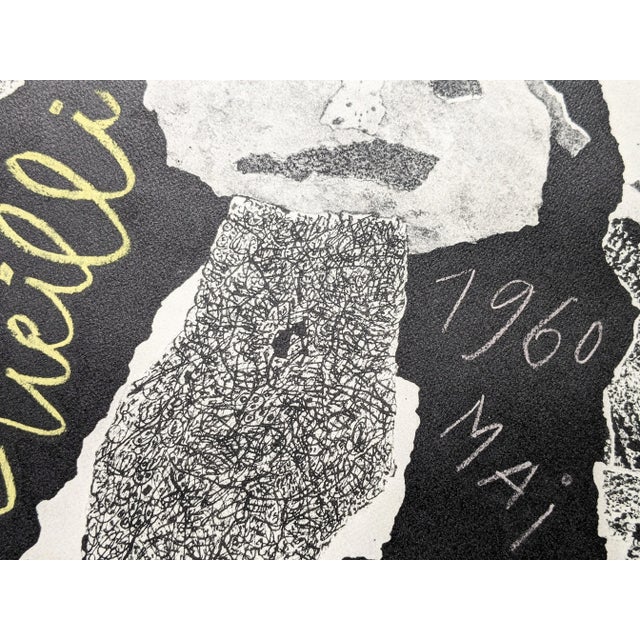 Jean Dubuffet, Composition with Characters, Lithograph, 1960 For Sale - Image 4 of 6