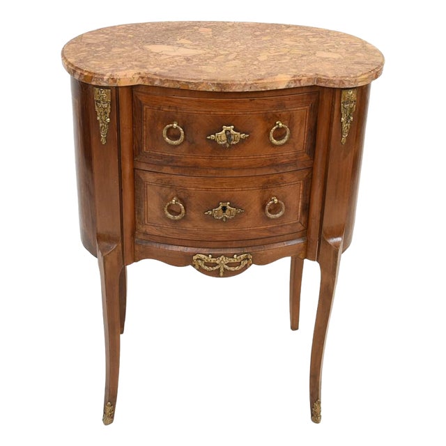 Antique Empire French Bedside Chest, 1920s For Sale