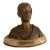 19th-Century Grande Dame Patricienne Florentine Au XVIme Siècle Roland Grange-Colombo Bronze & Marble Bust For Sale