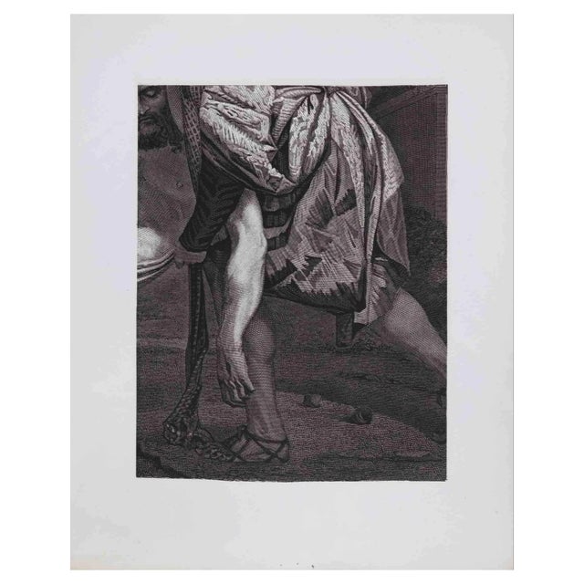 Unknown, Pilgrimage, Original Etching, Early 20th Century For Sale