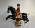 Chinoiserie Chinese Tang-Style Sancai Glazed Horse and Rider Figurines - Pair For Sale - Image 3 of 10
