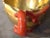Early 19th Century Early 19th Century French Empire Dagoty Old Paris Porcelain Gilt Shell Form Cup with Red Coral Handle For Sale - Image 5 of 9
