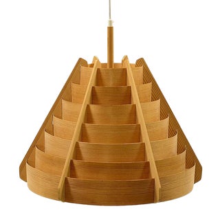 1960s Vintage Hans Agne Jakobsson for Ellysett Ab. Sweden Pendant Light For Sale