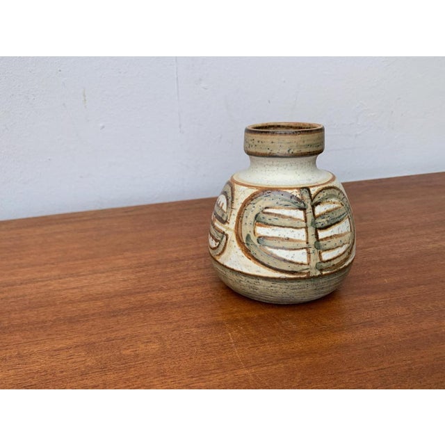 Mid-Century Danish Studio Pottery Vase from Søholm, 1960s For Sale - Image 5 of 18