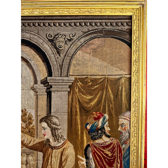 Tapestry Depicting Joseph Interpreting the Dream of Pharaoh For Sale - Image 4 of 5