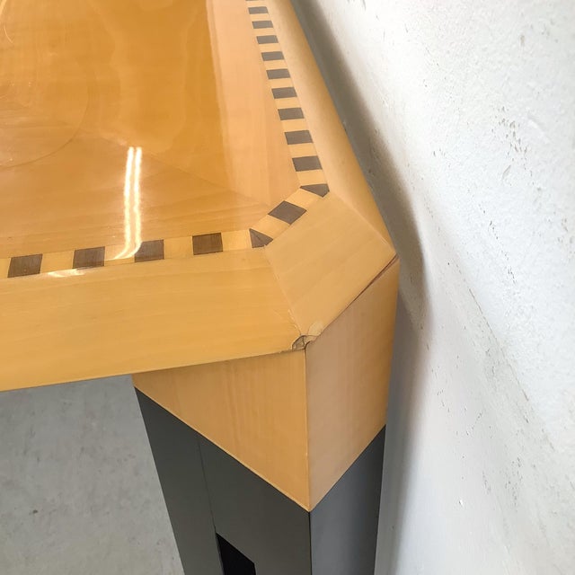 Sawaya & Moroni Italian Architectural Modern Dining Table For Sale - Image 9 of 12