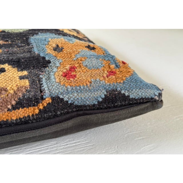 Early 20th Century Turkish Kilim Pillow For Sale In Palm Springs - Image 6 of 13