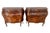Italian Italian Inlaid Walnut Bombé Commodes, Baroque Style, Mid-20th Century For Sale - Image 3 of 18