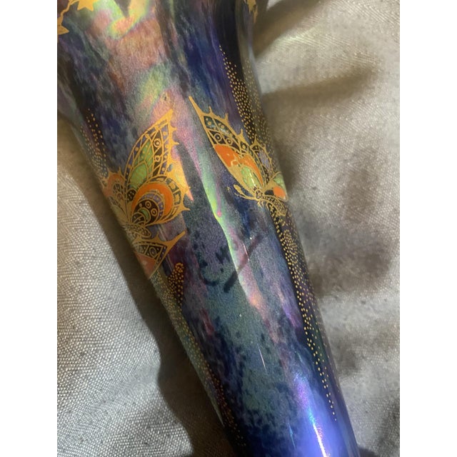 Royal George Devon Lustrine Fieldings Stoke on Trent Vase Circa 30s' For Sale - Image 10 of 10