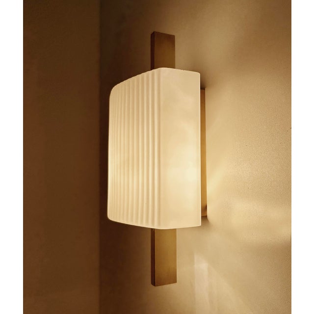 Vintage Space Age Brass Sconces from Hillebrand Lighting, 1960s, Set of 2 For Sale - Image 17 of 18