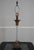Age: C.1985 Details: Mid Century Modern Style Bubble Glass Columns Flame Finials Solid Brass Hardware No Shades Offered @...