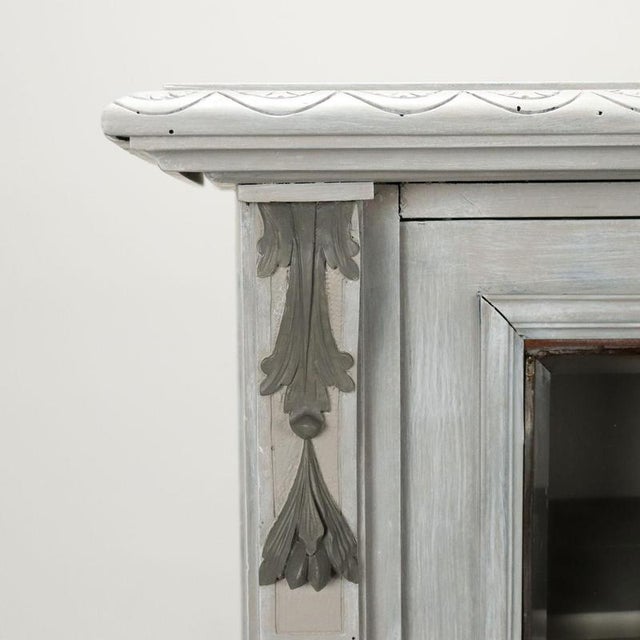 Neo-Renaissance Two-door Display Cabinet For Sale - Image 4 of 11