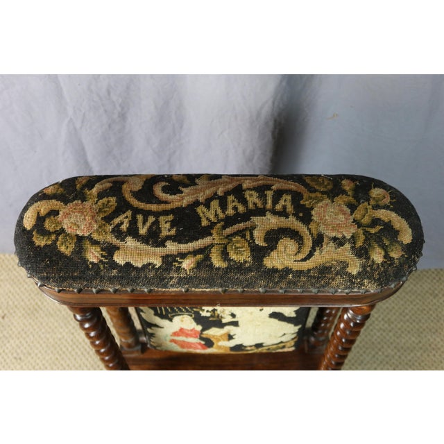 Brown Napoleon III Brown Wooden Prie-Dieu For Sale - Image 8 of 12