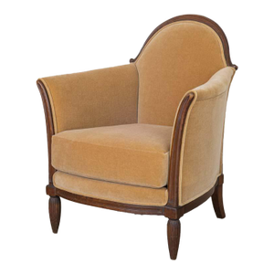1930s French Art Deco Club Chair