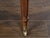 English English 19th Century Mahogany Desk with Green Leather Top and Reeded Legs For Sale - Image 3 of 12